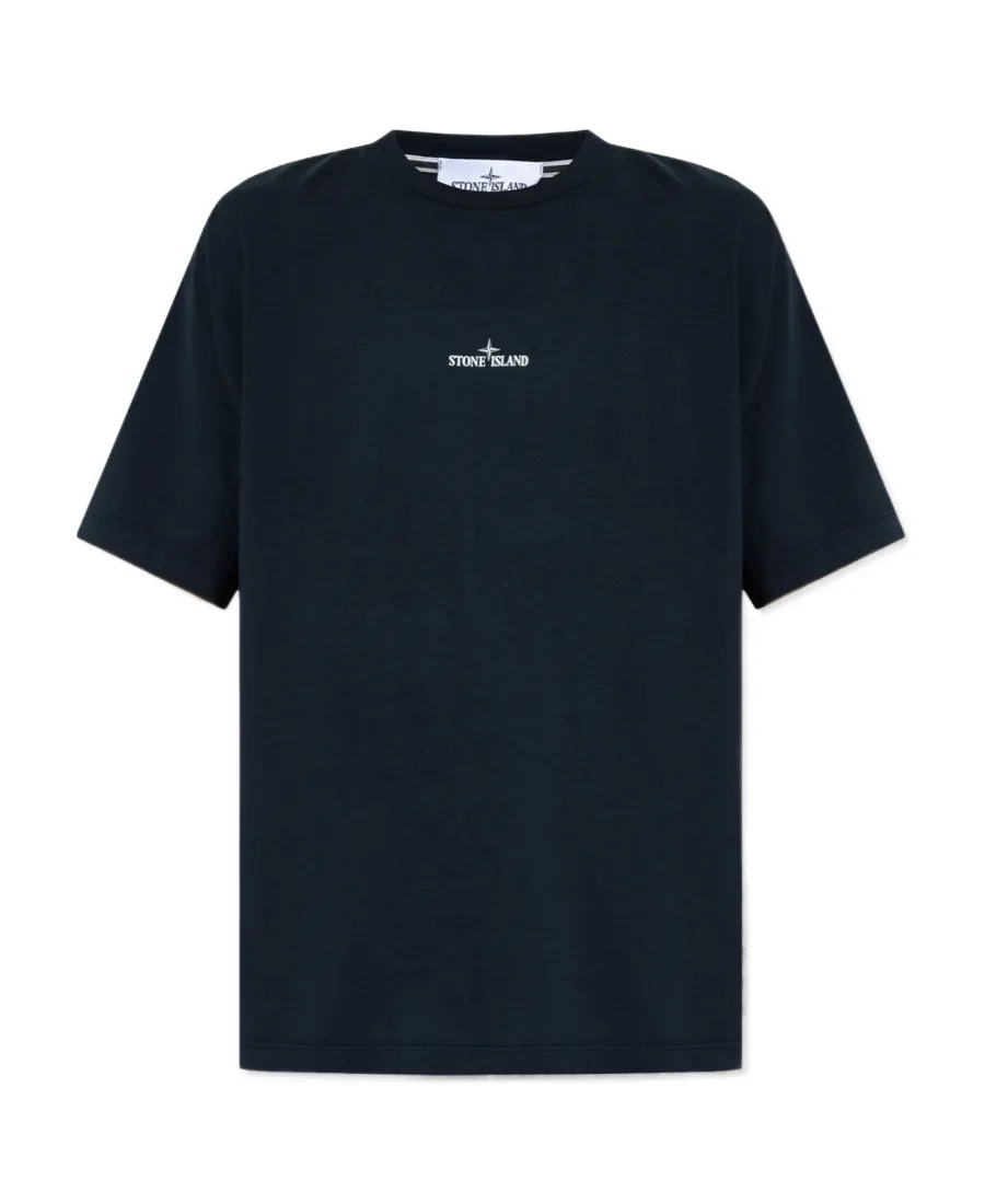 Compass-Print Cotton T-Shirt