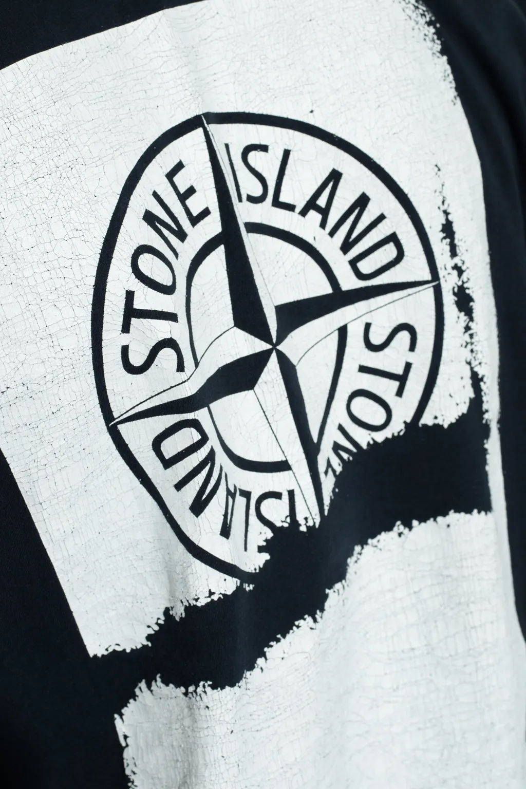 Compass-Print Cotton T-Shirt