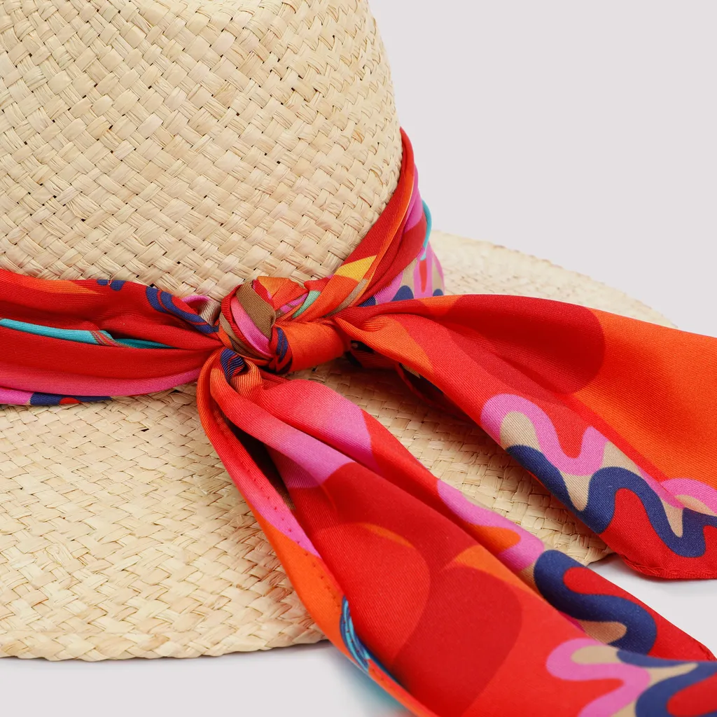 Kate Scarf-Detail Sun Hat