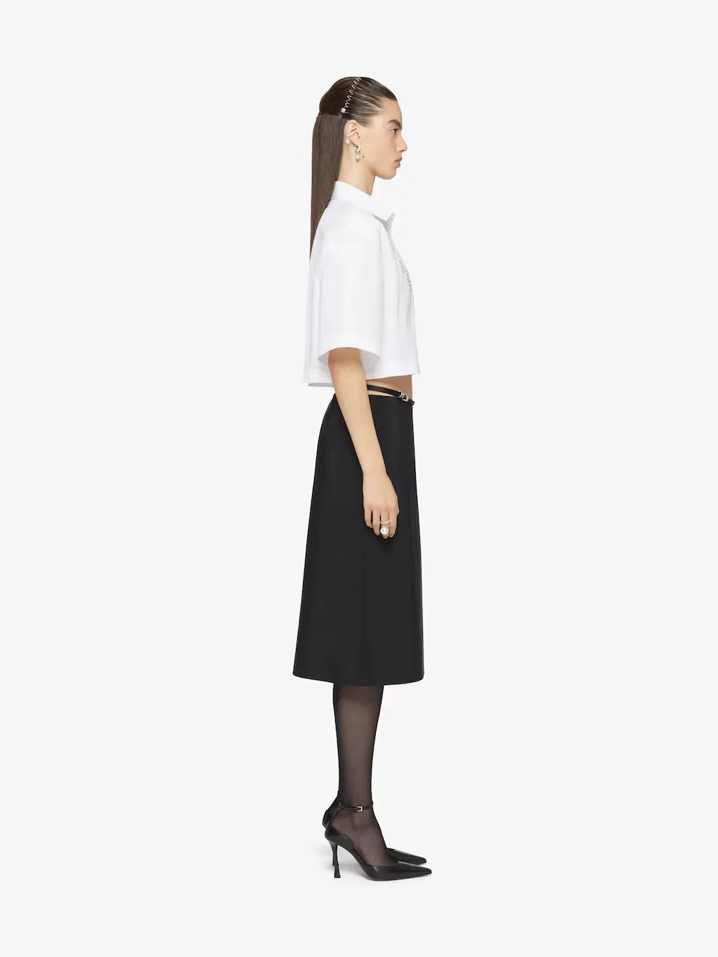 Givenchy Voyou Wrap Skirt
