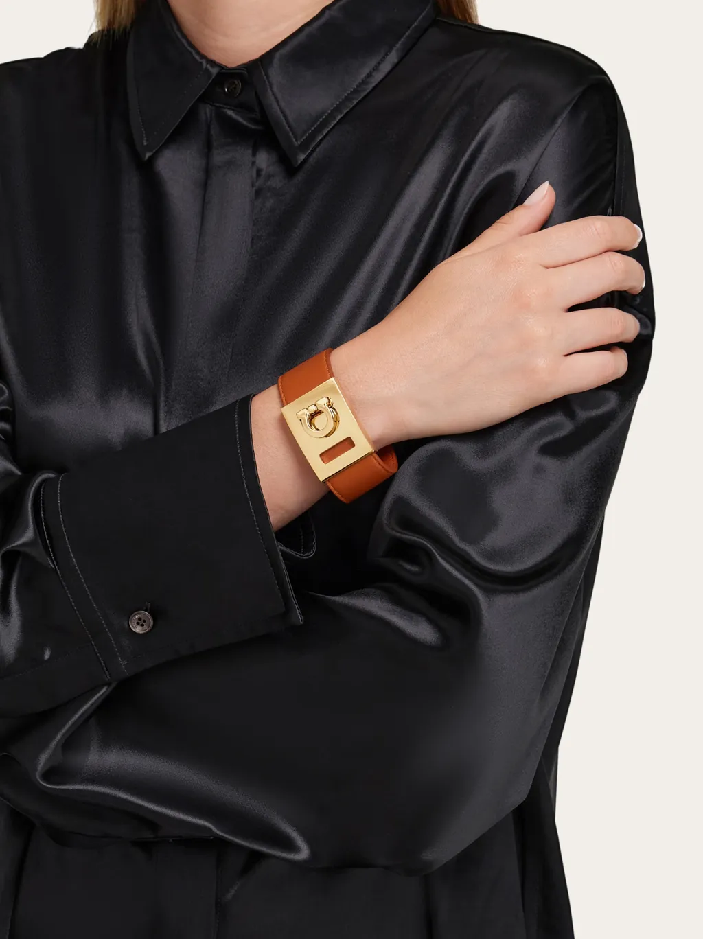 Gancini Pattern Bracelet