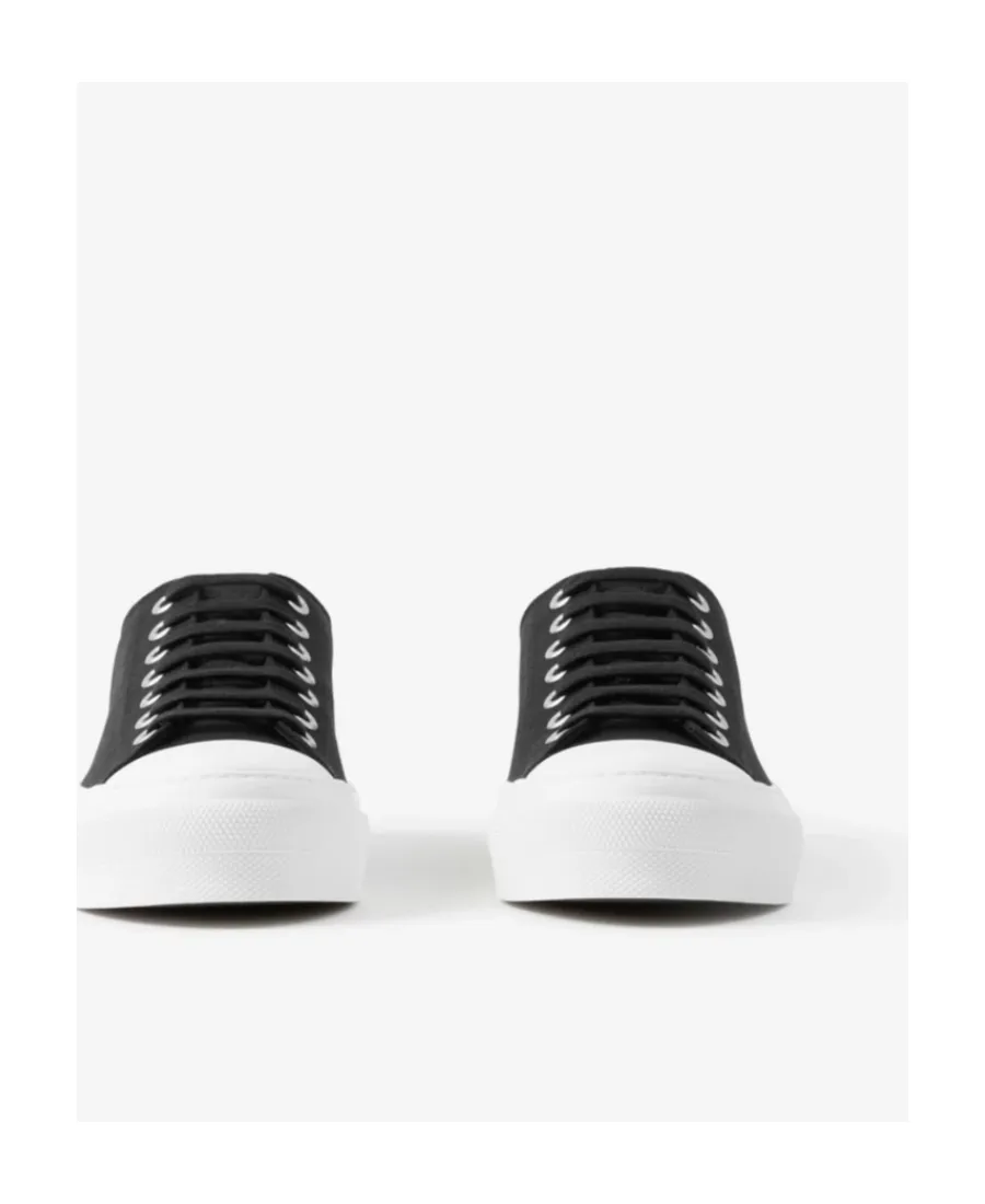 Burberry Logo Embossed Low-Top Sneakers