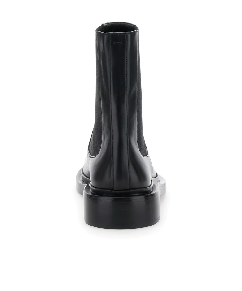 Jil Sander Round Toe Ankle Boots
