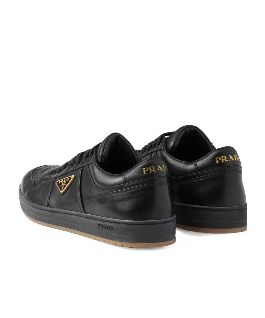 Prada Triangle-Logo Low-Top Sneakers