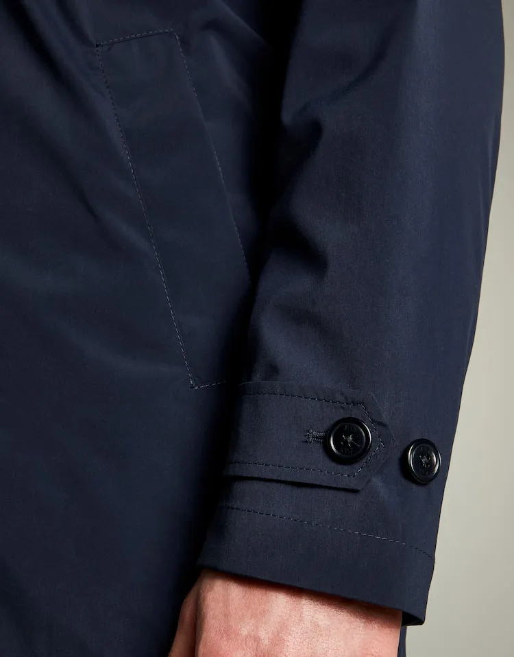 Fay Single-Breasted Long-Sleeved Coat