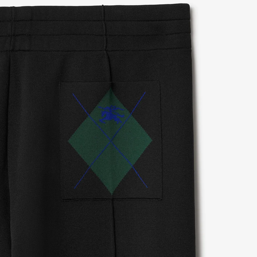 Burberry Equestrian Knight Elasticated-Waist Track Pants