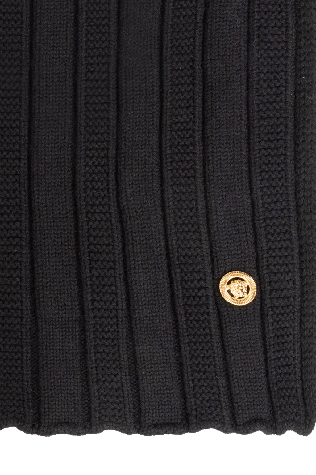 Versace Logo-Plaque Scarf