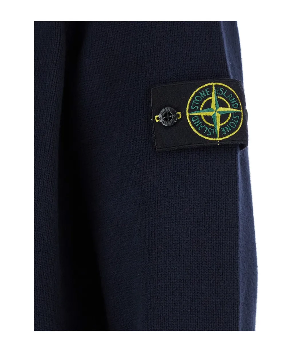 Stone Island Logo Patch Crewneck Jumper