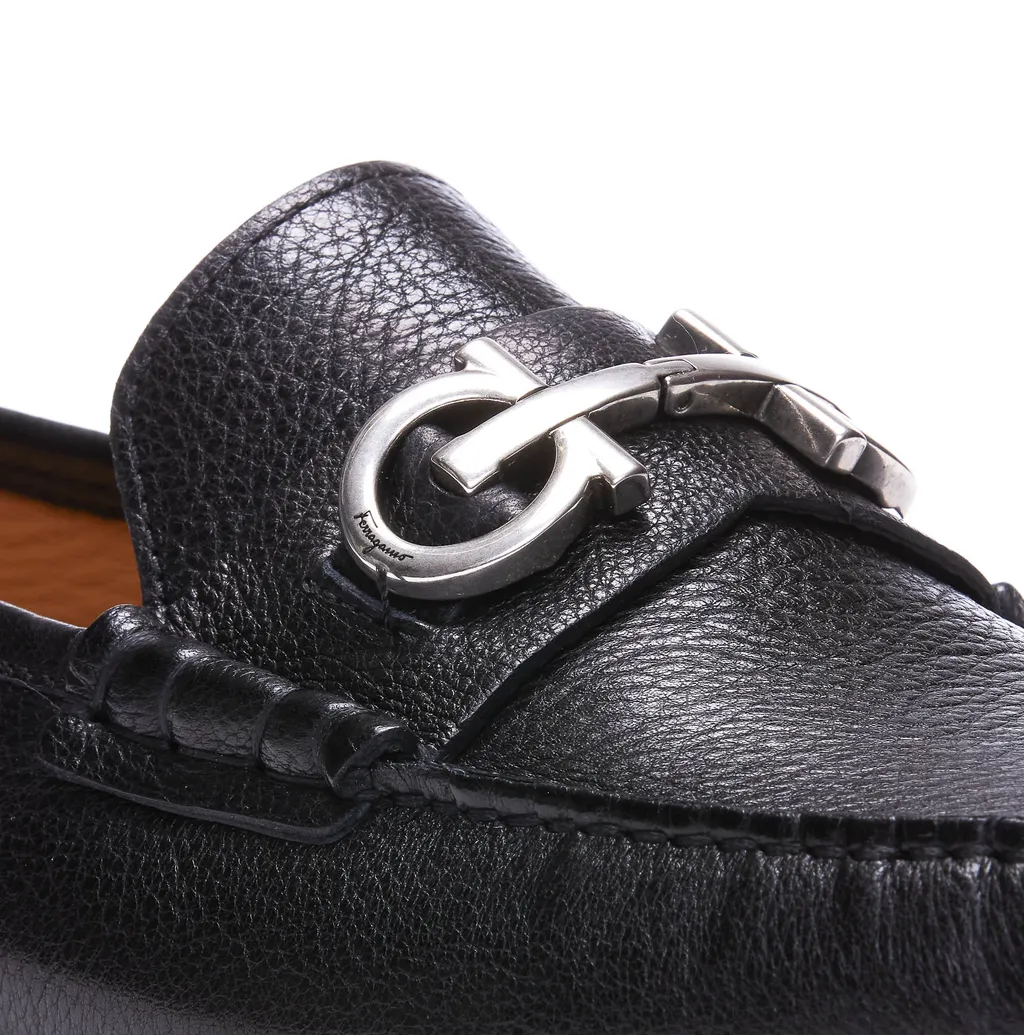Ferragamo Grazioso Logo Plaque Loafers