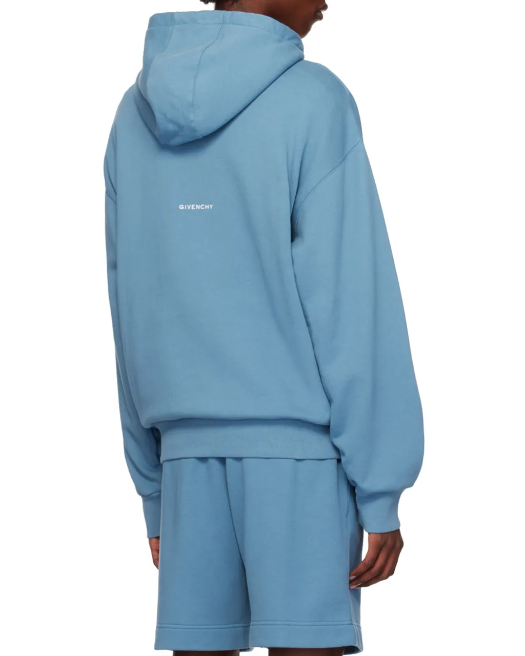 Givenchy Logo Embroidered Drawstring Hoodie