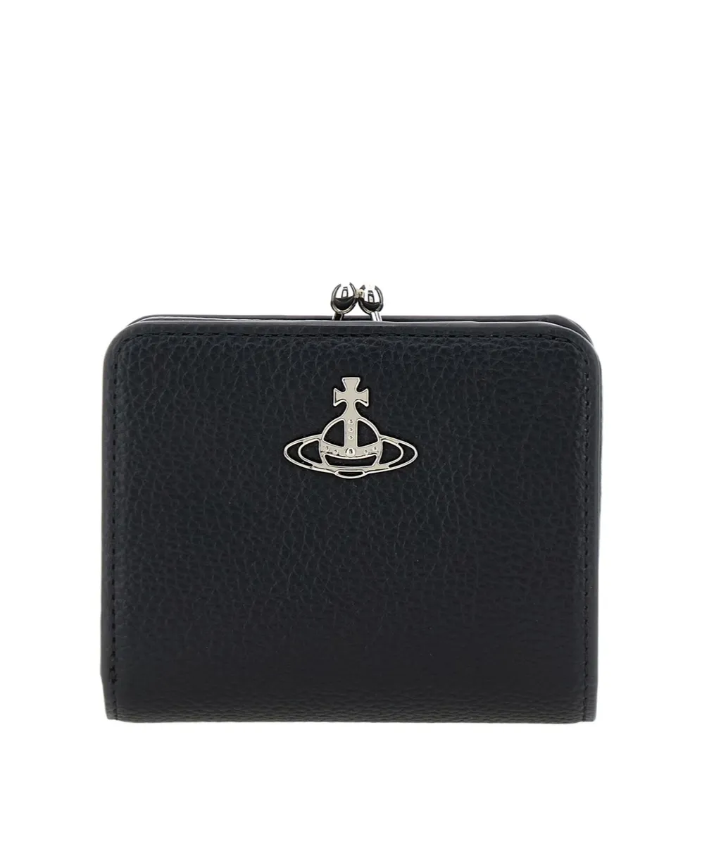 Vivienne Westwood Logo Plaque Bi-Fold Wallet