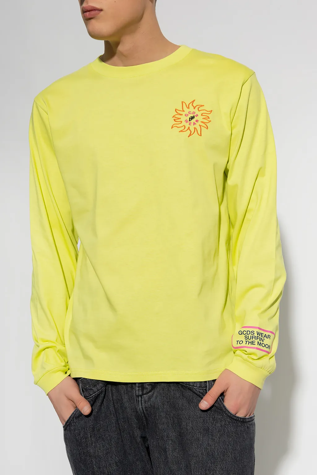 Graphic Sun Print Top