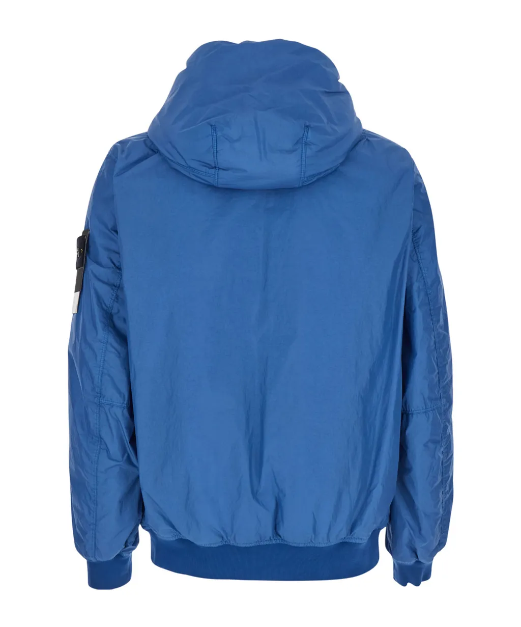 Stone Island Zip-Up Hooded Jacket
