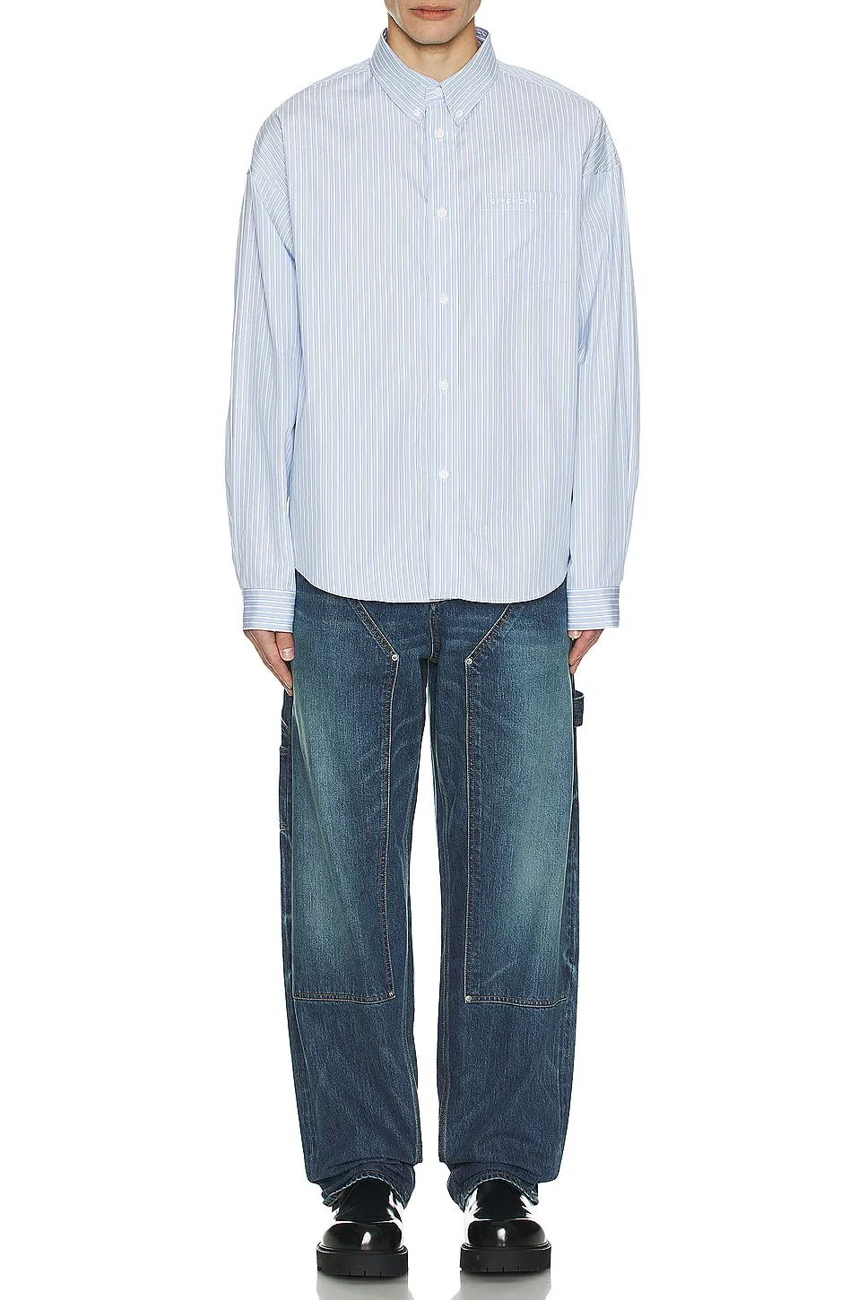 Givenchy Striped Long-Sleeved Shirt