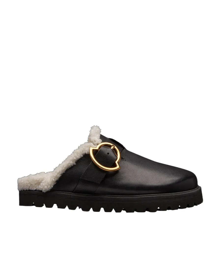 Moncler Buckle-Detailed Mules