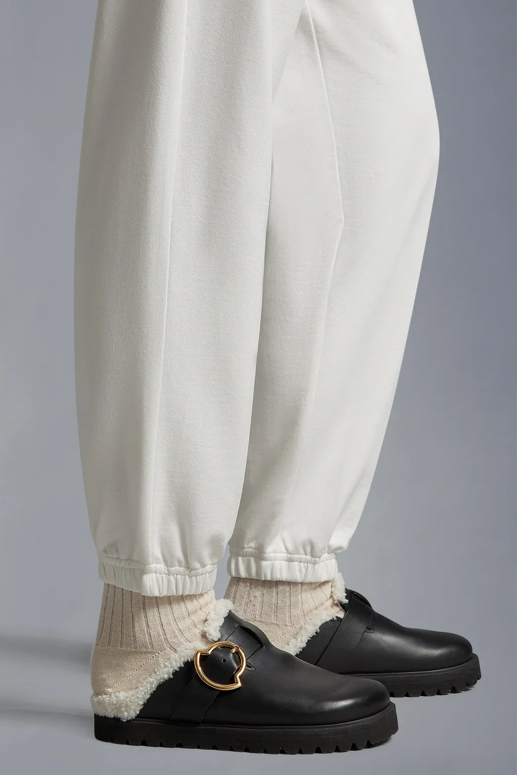 Moncler Buckle-Detailed Mules