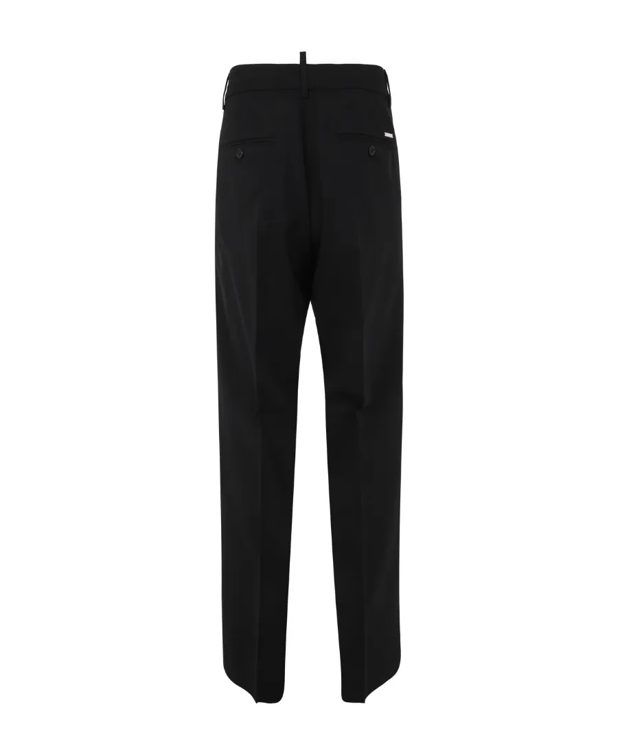 Logo-Plaque Tailored Trousers