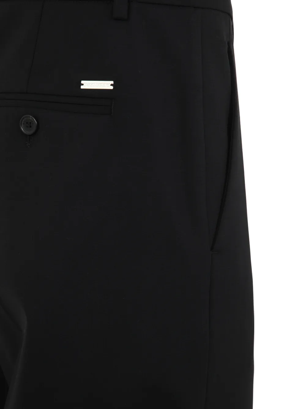 Logo-Plaque Tailored Trousers