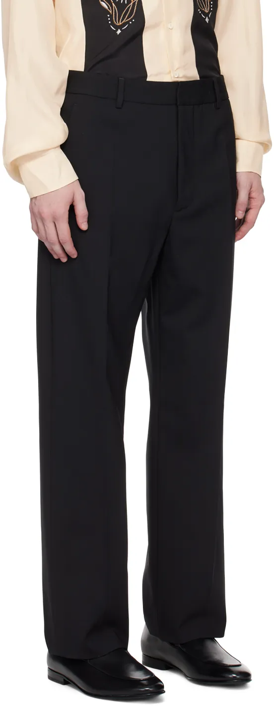 Logo-Plaque Tailored Trousers