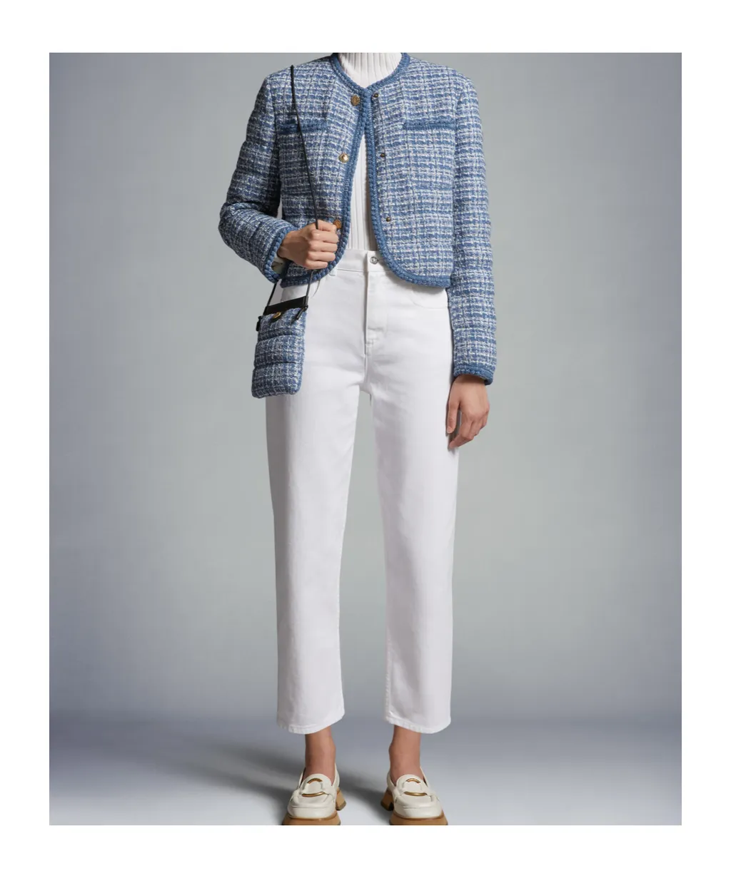 Moncler Logo Patch Straight-Leg Trousers