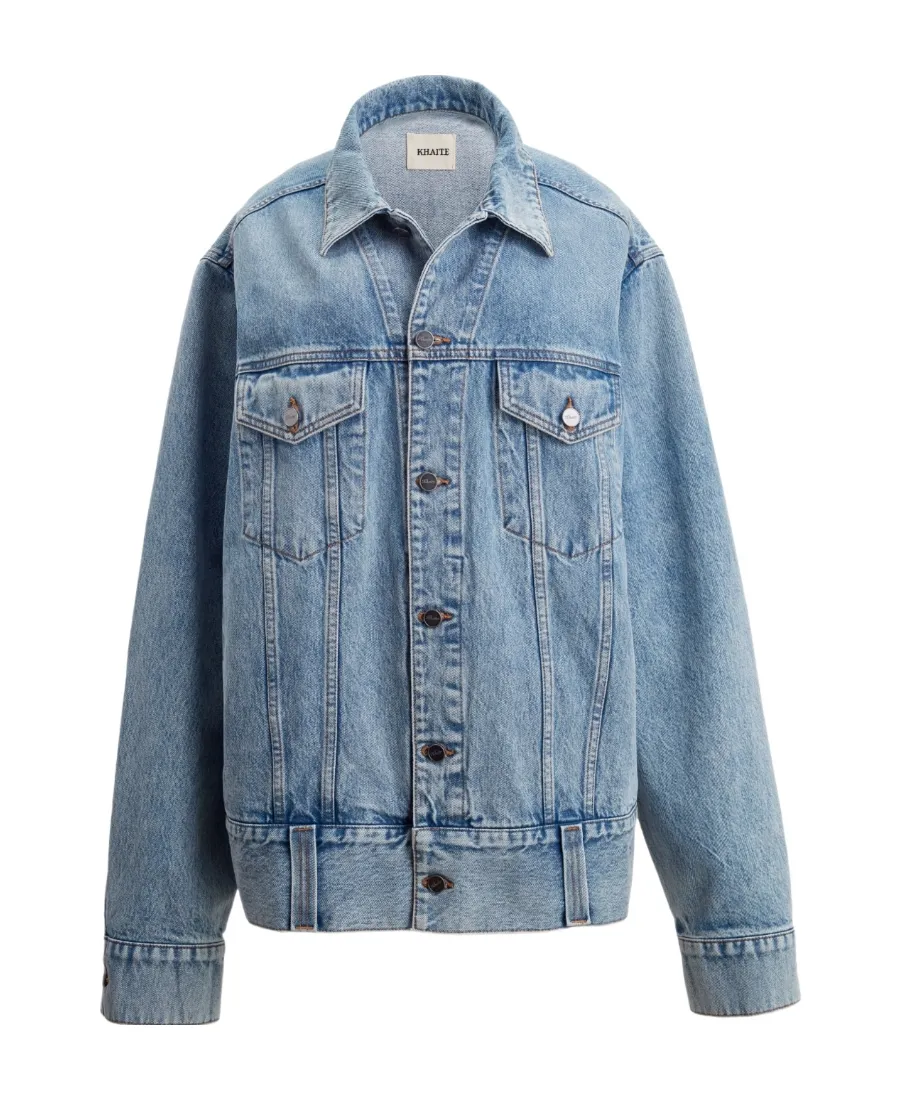 Khaite Rizzo Buttoned Denim Jacket