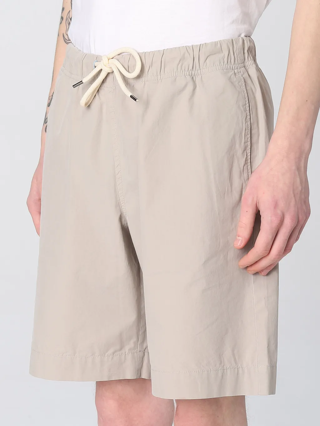 Ps Paul Smith Logo Patch Drawstring Deck Shorts