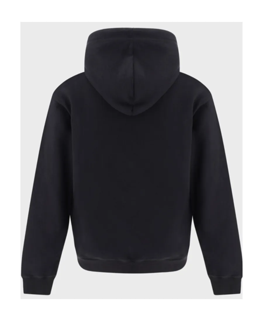 Dsquared2 Logo Embossed Drawstring Hoodie