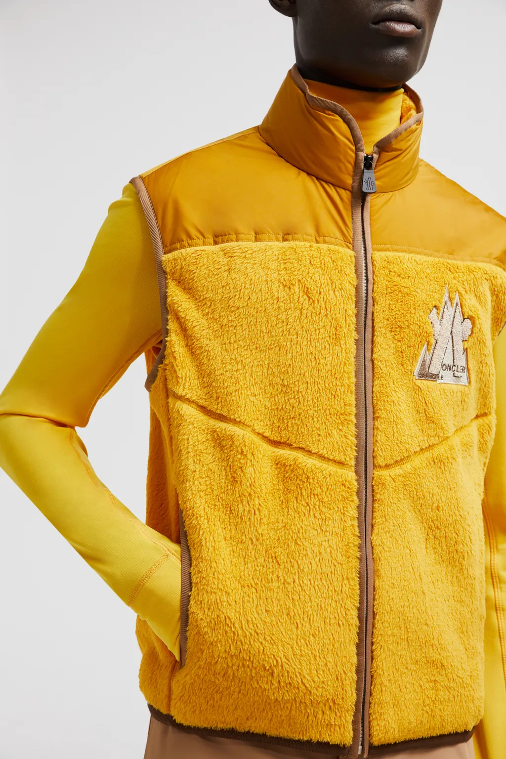 Moncler Grenoble Panelled Zip-Up Gilet
