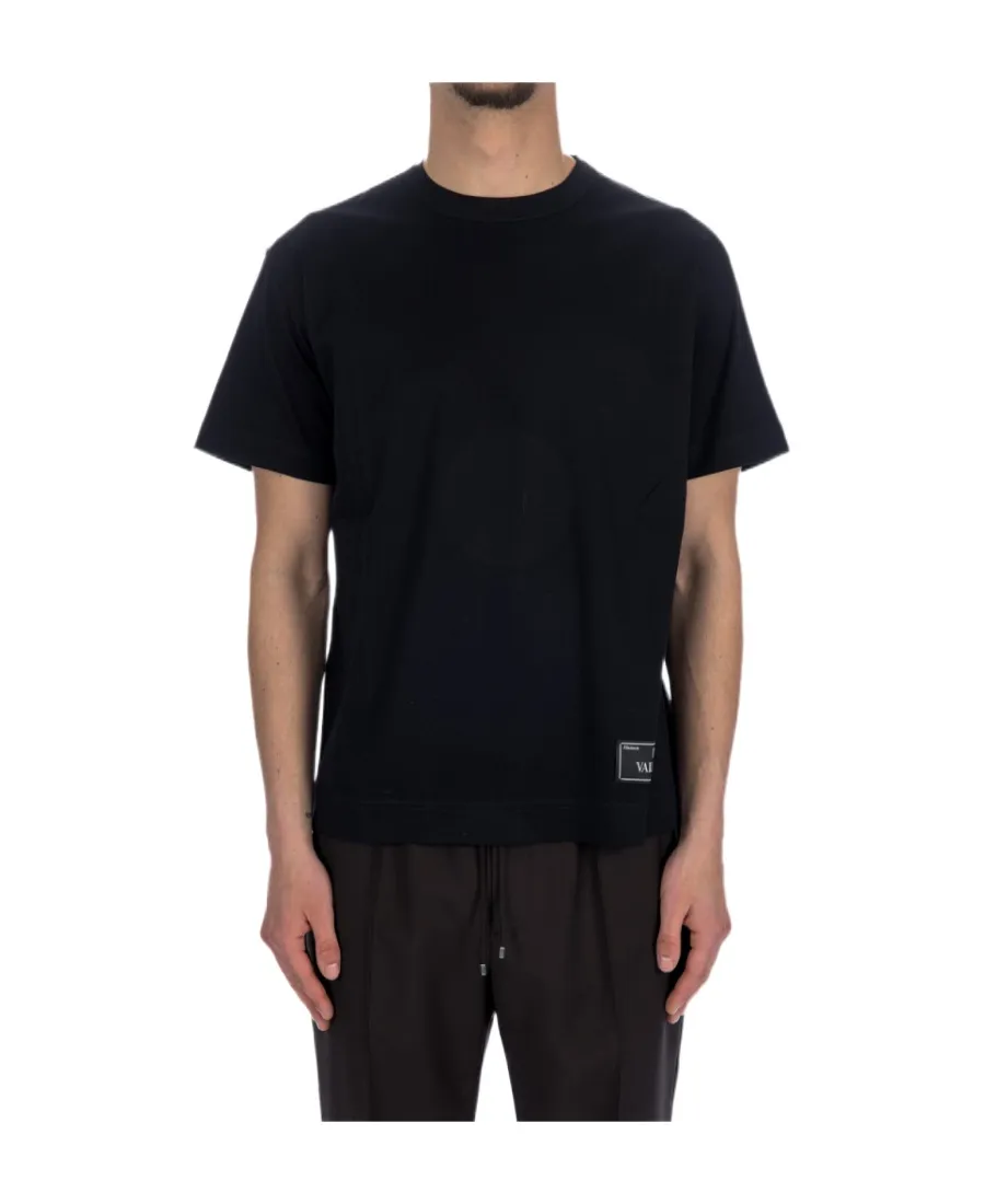 Valentino	Logo Patch Crewneck T-Shirt