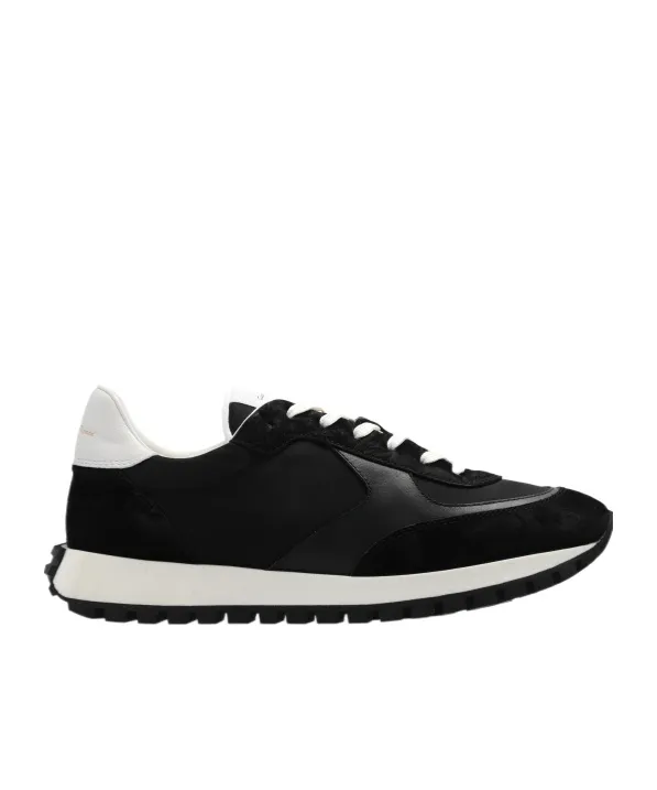 Gianvito Rossi Gravel Low-Top Panelled Sneakers