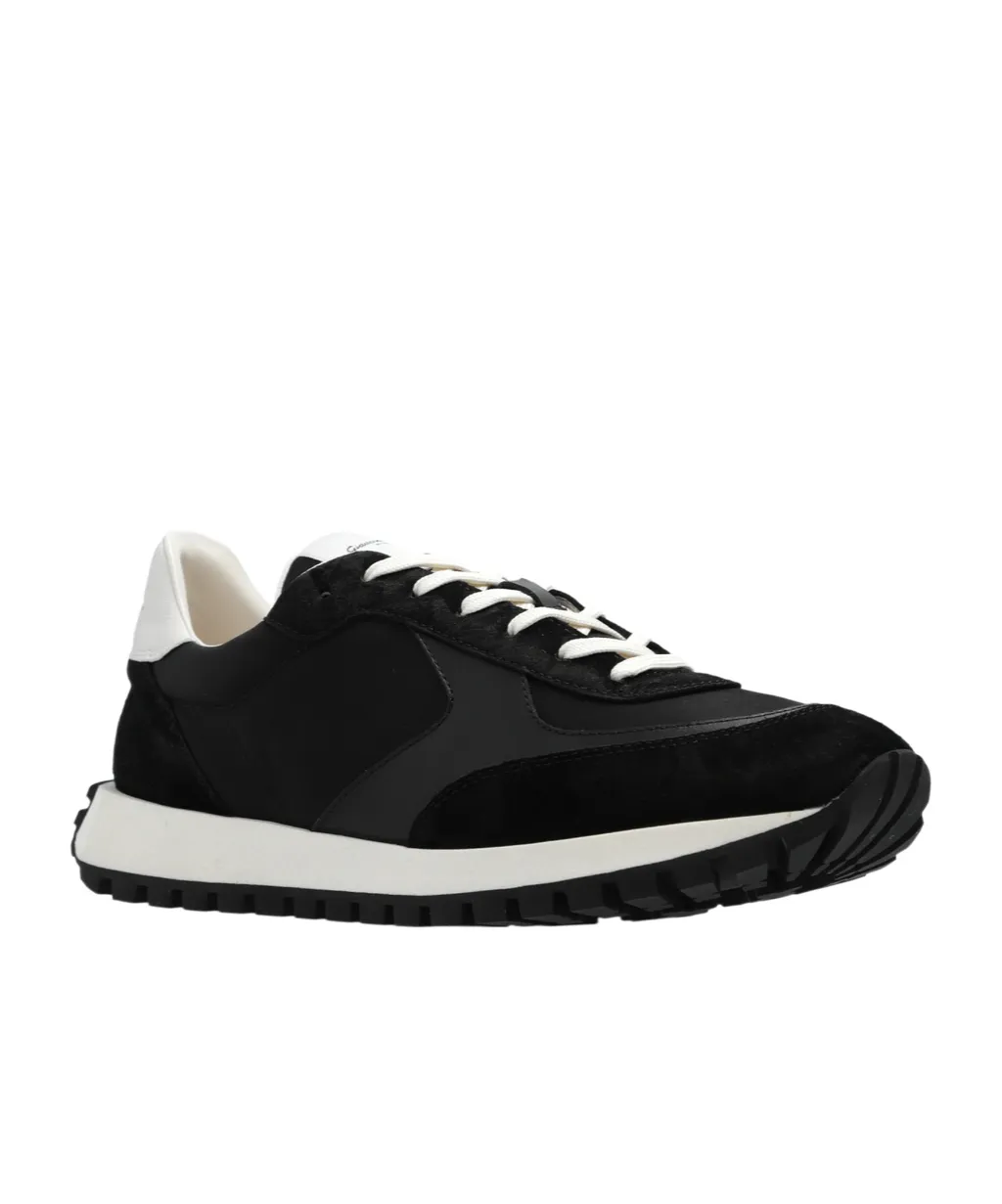 Gianvito Rossi Gravel Low-Top Panelled Sneakers