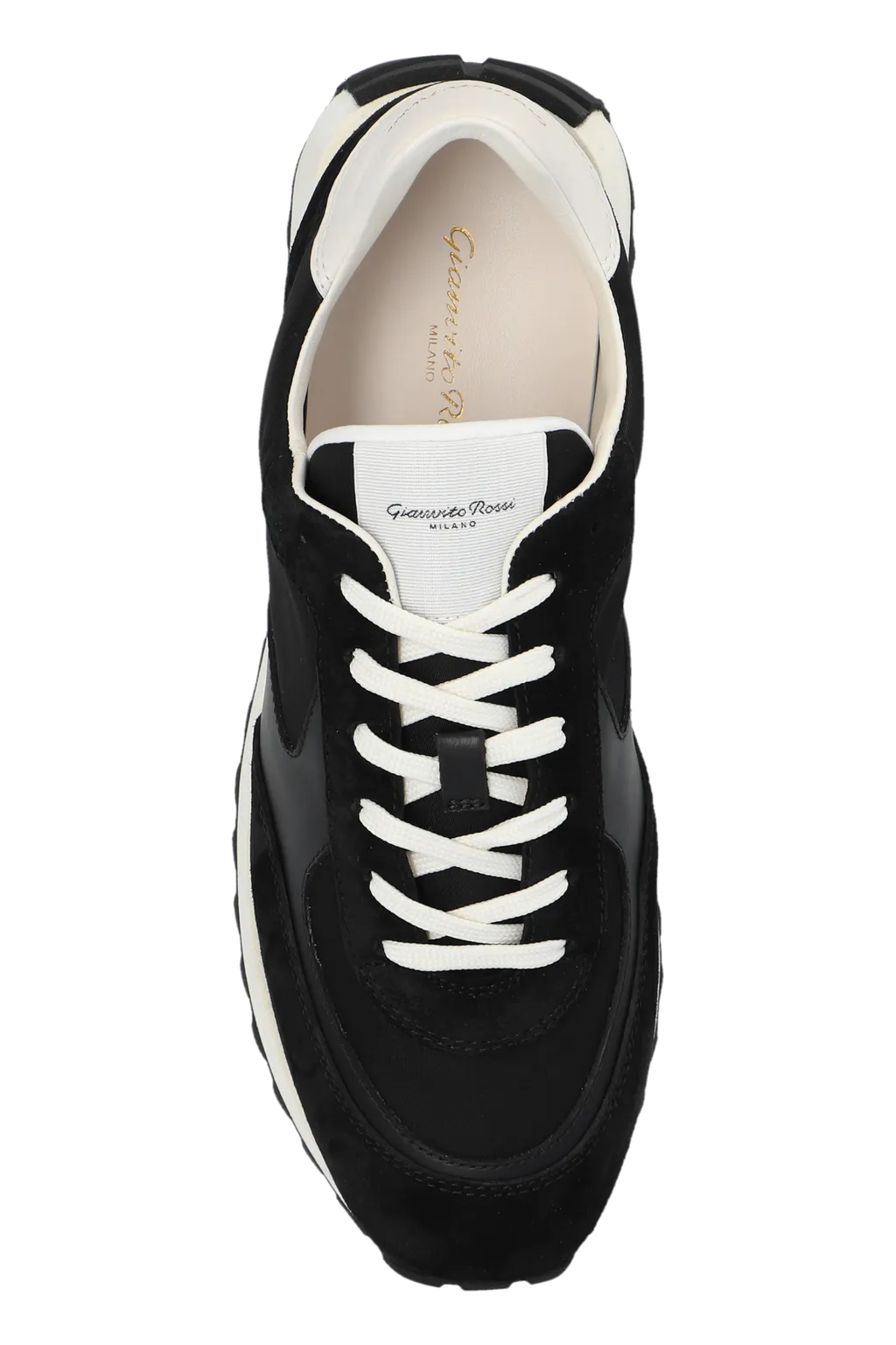 Gianvito Rossi Gravel Low-Top Panelled Sneakers