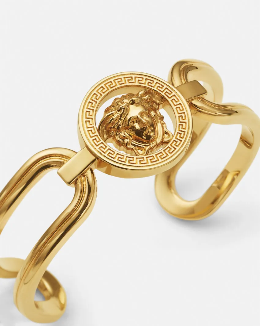 Versace Medusa '95 Polished Finish Cuff Bracelet