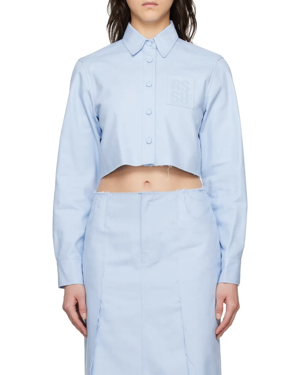 Cropped Cotton Shirt