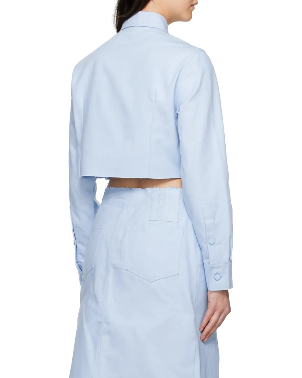 Cropped Cotton Shirt