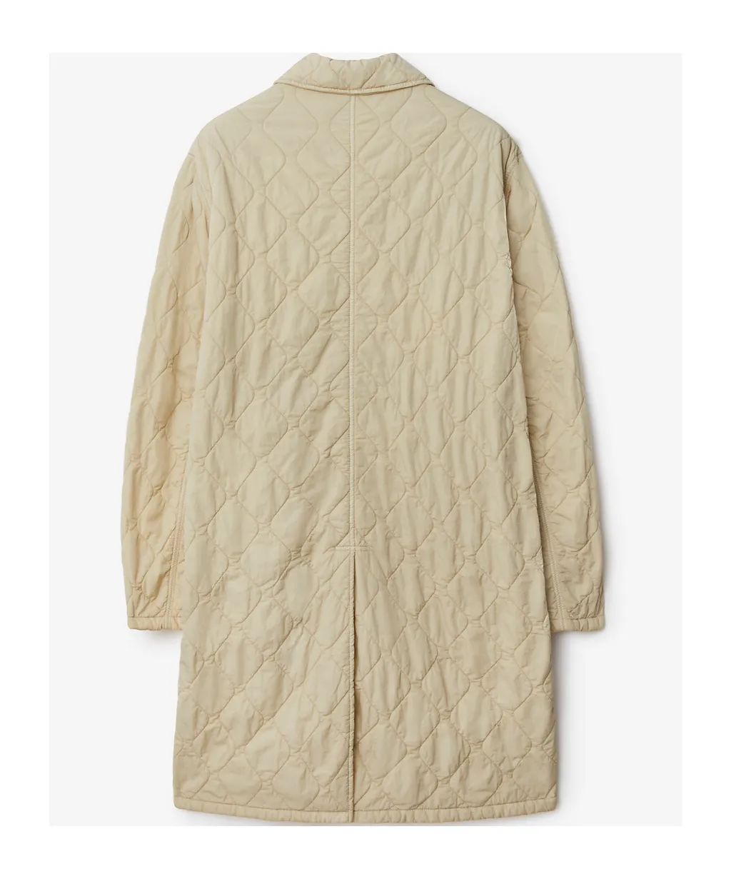 Burberry Mid-Length Quilted Coat