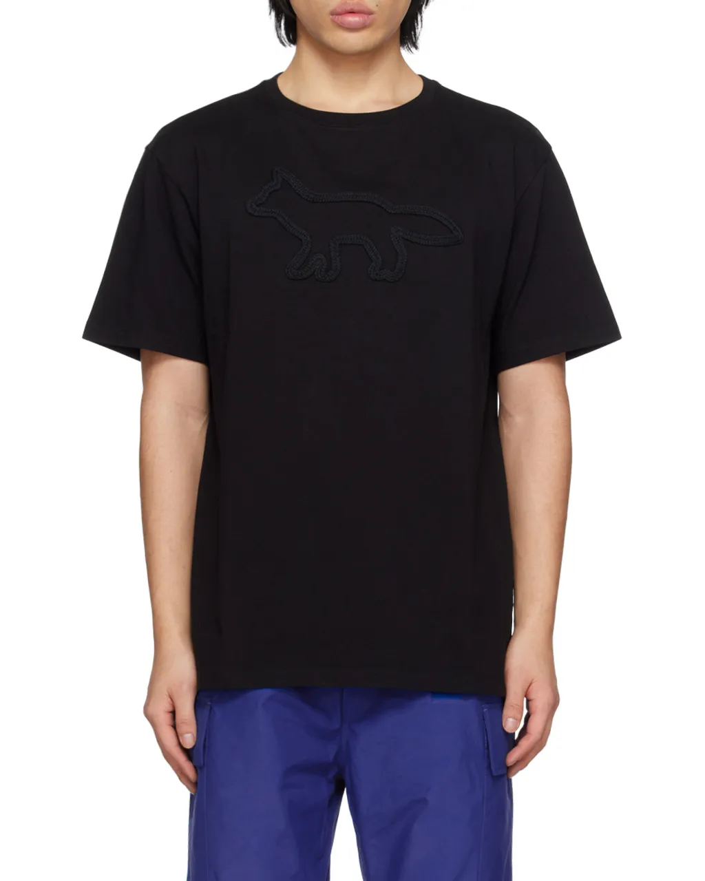 Contour Fox Embroidered T-Shirt