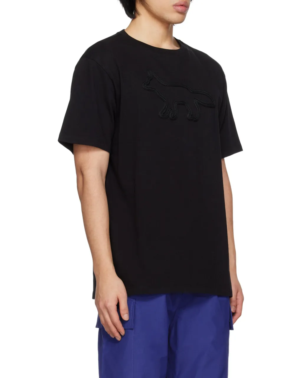 Contour Fox Embroidered T-Shirt