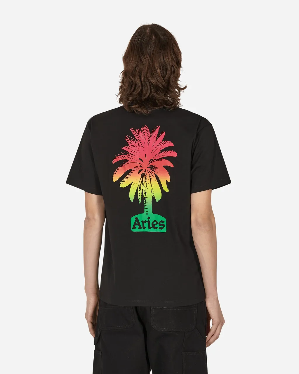 Rib T-Shirt With Round Neck