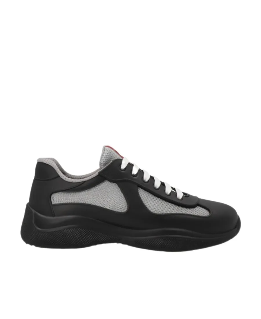 Prada America's Cup Soft Rubber And Bike Fabric Sneakers