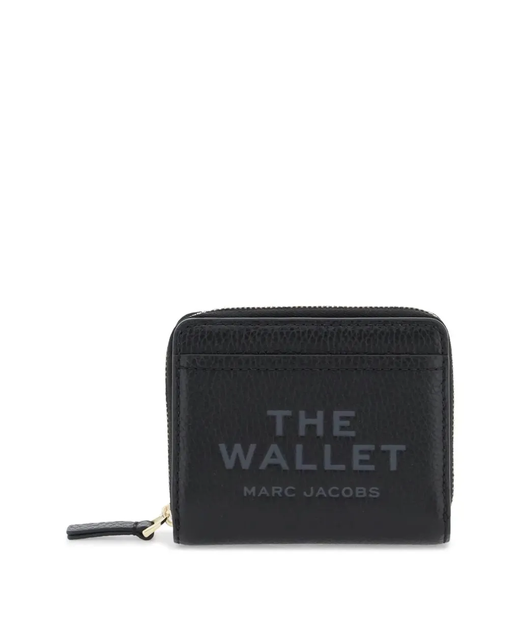 Marc Jacobs Logo Printed Zipped Mini Compact Wallet