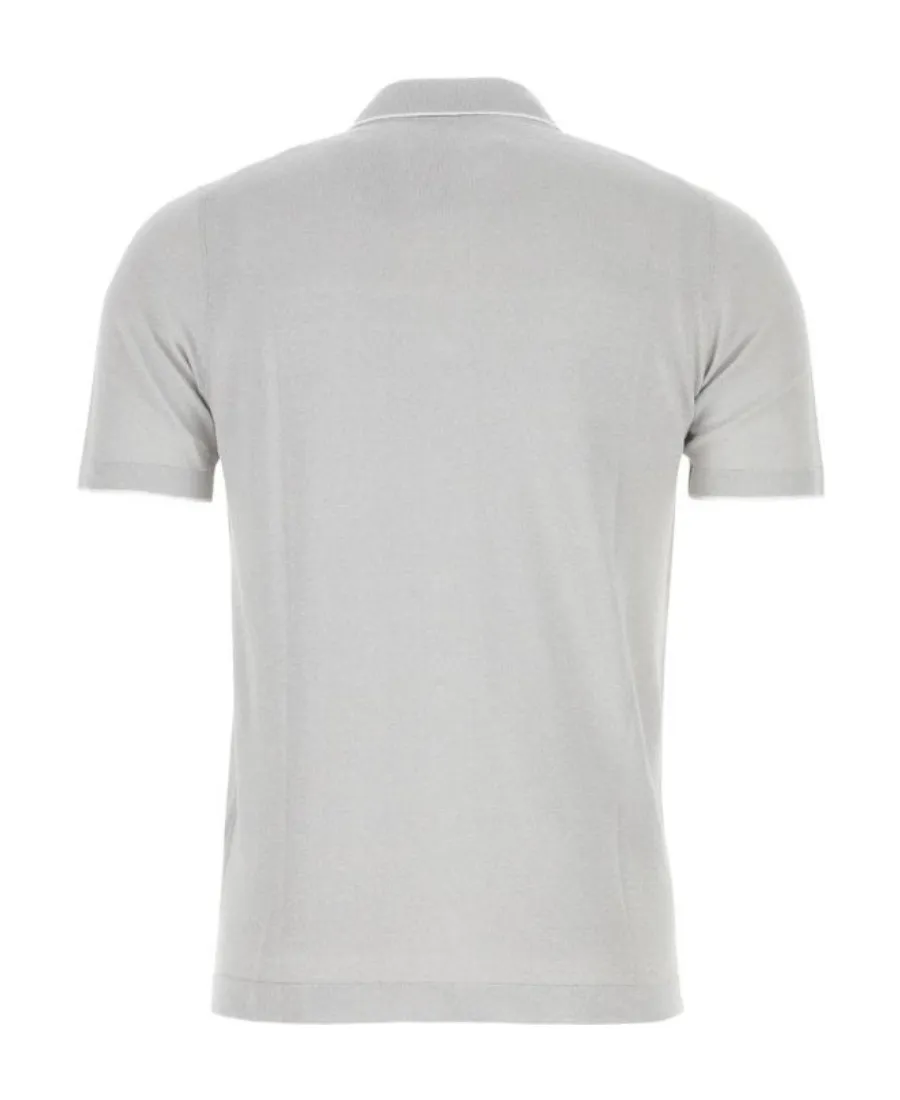 Fedeli Short-Sleeved Button-Up Cardigan