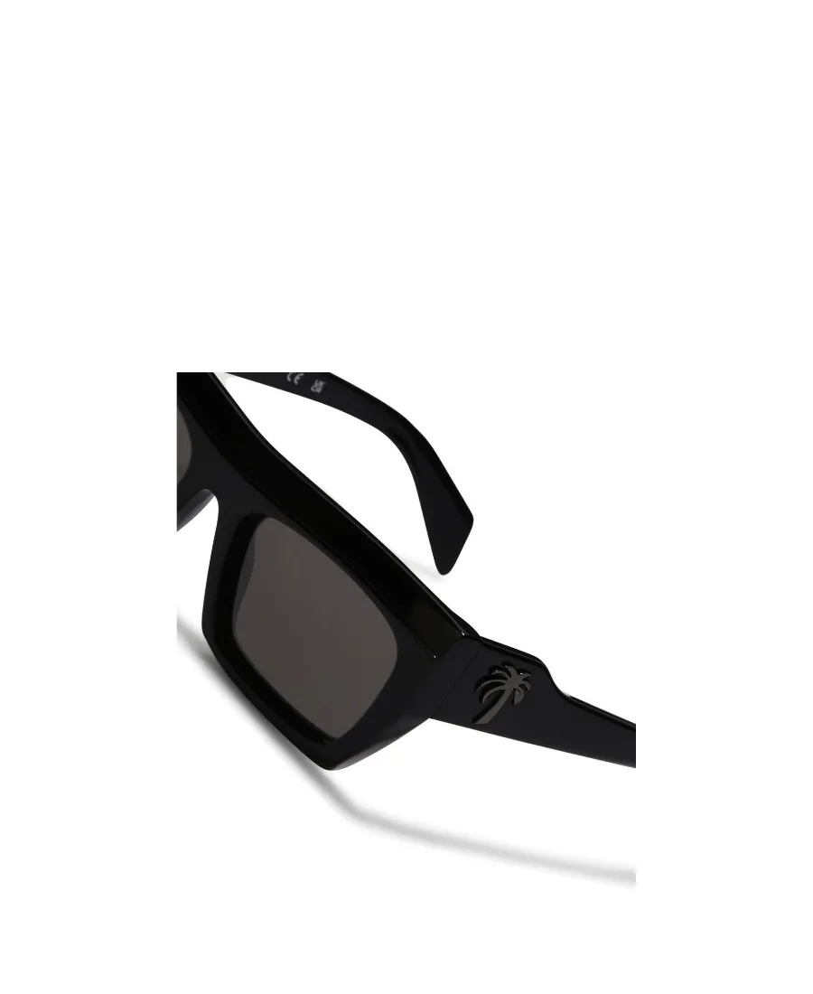 Palm Angels Eyewear Empire Rectangular Frame Sunglasses