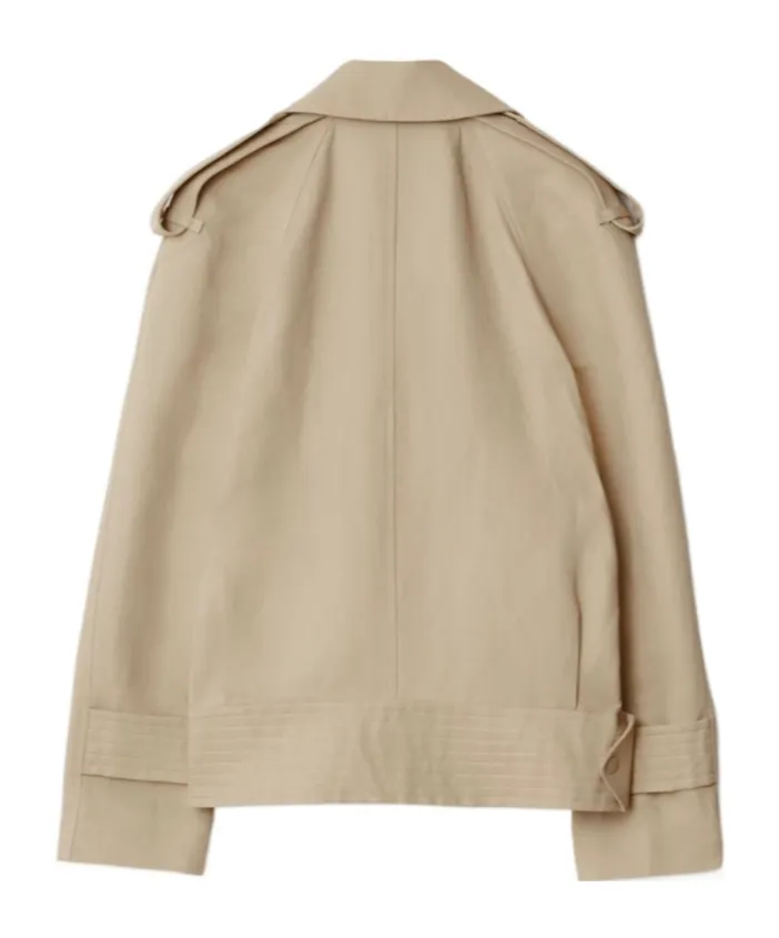 Burberry Double-Breasted Trench Jacket