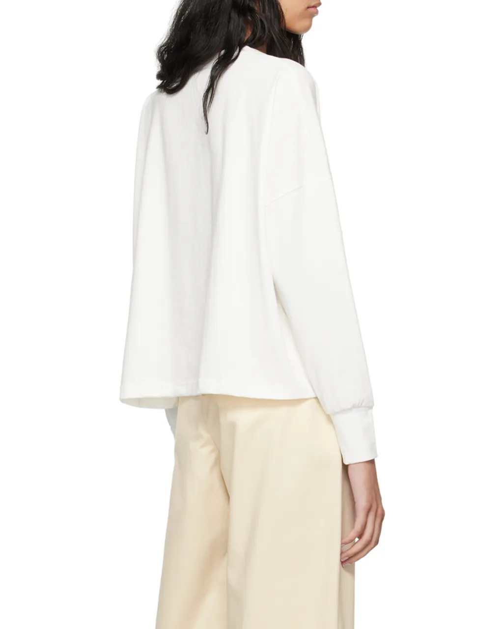 Studio Nicholson Loop Long Sleeved Crewneck T-Shirt