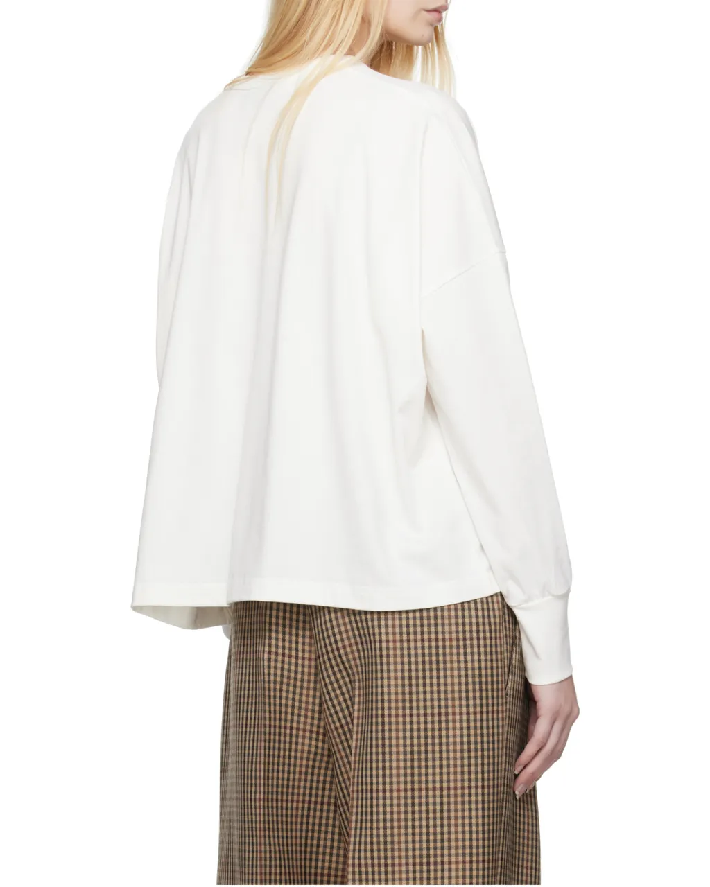 Studio Nicholson Loop Long Sleeved Crewneck T-Shirt