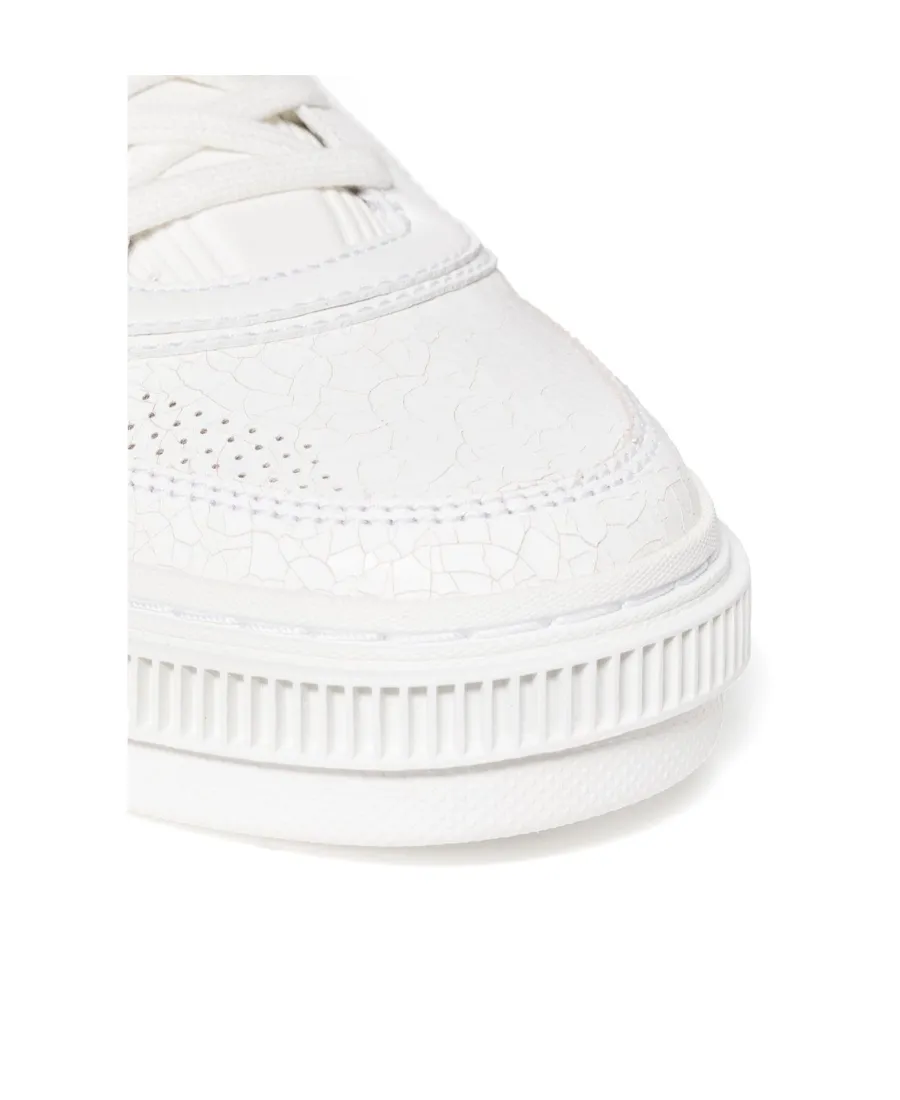 Club C Ltd Cracked Leather Sneakers