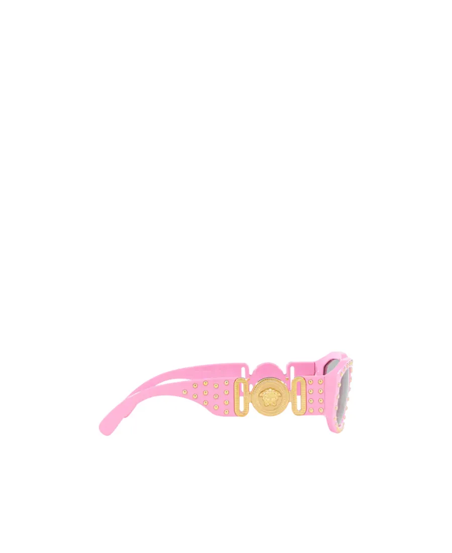 Versace Eyewear Rectangular Frame Sunglasses