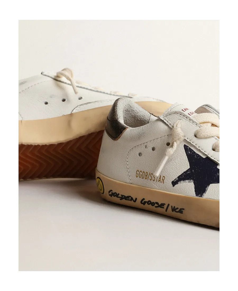 Golden Goose Kids Superstar Lace-Up Sneakers
