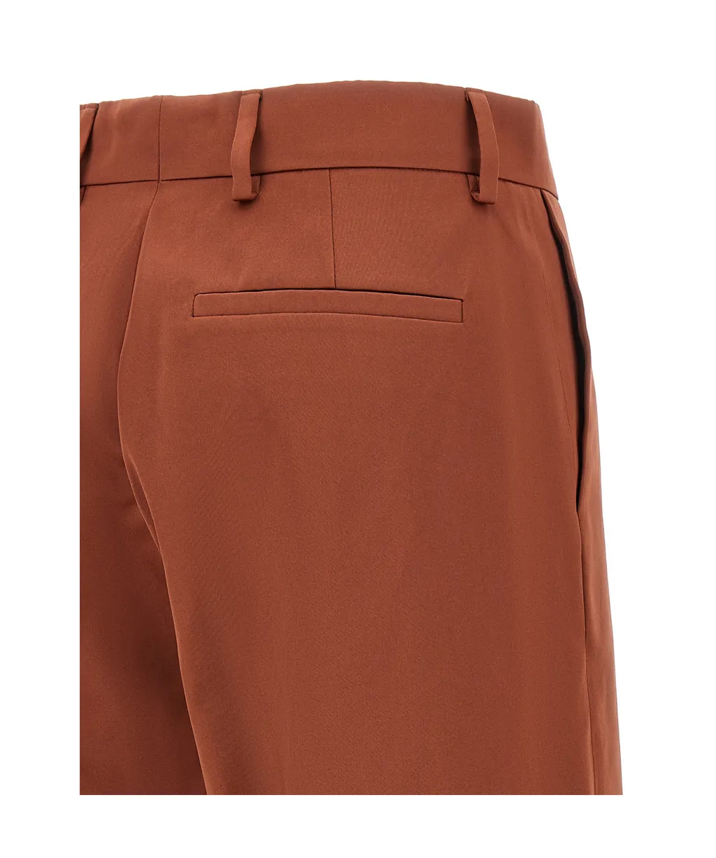 Belt-Loop Casual Pants